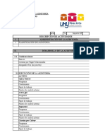 Plan trabajo auditoría Pollo Brujo 2021