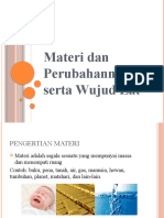 Materi Dan Perubahannya