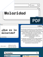 Molaridad