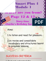 Charlie's Birthday Surprise 1