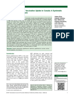 Human Papillomavirus Vaccination Uptake in Canada