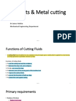 Lec7 - Cutting Fluids
