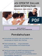 PDF Komunikasi Efektif Dalam Pelayanan Kesehatan