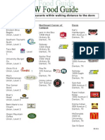 MGW 2011 Orientation Manual - Food Guide