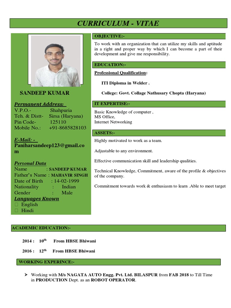 Sandeep Resume | PDF