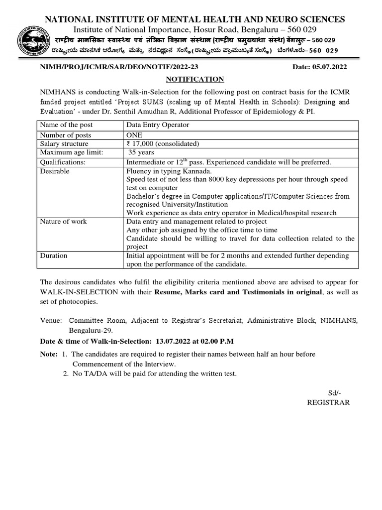 notificationDEO13 07 2022 PDF Health Sciences Health Care