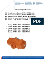 Parts List Gardner Denver Demag WITTIG WPS 126, WPS 166, WPS 196, WPS 286, WPS 376