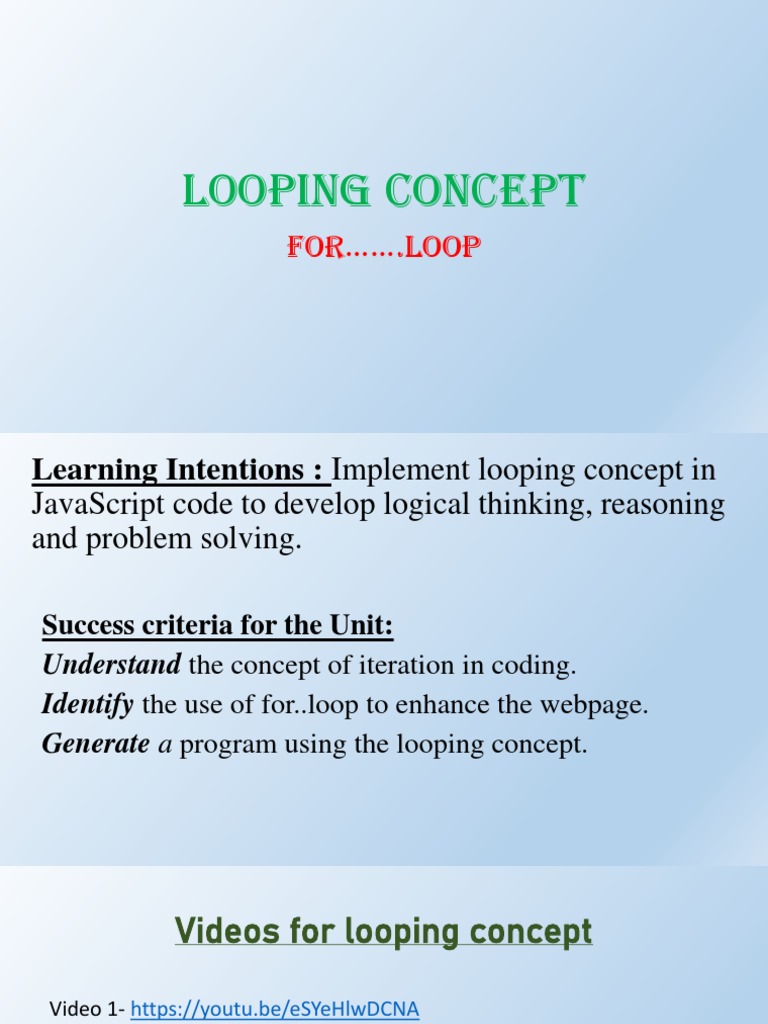Mastering Loops in JavaScript: Understanding For Loops and Their Key ...