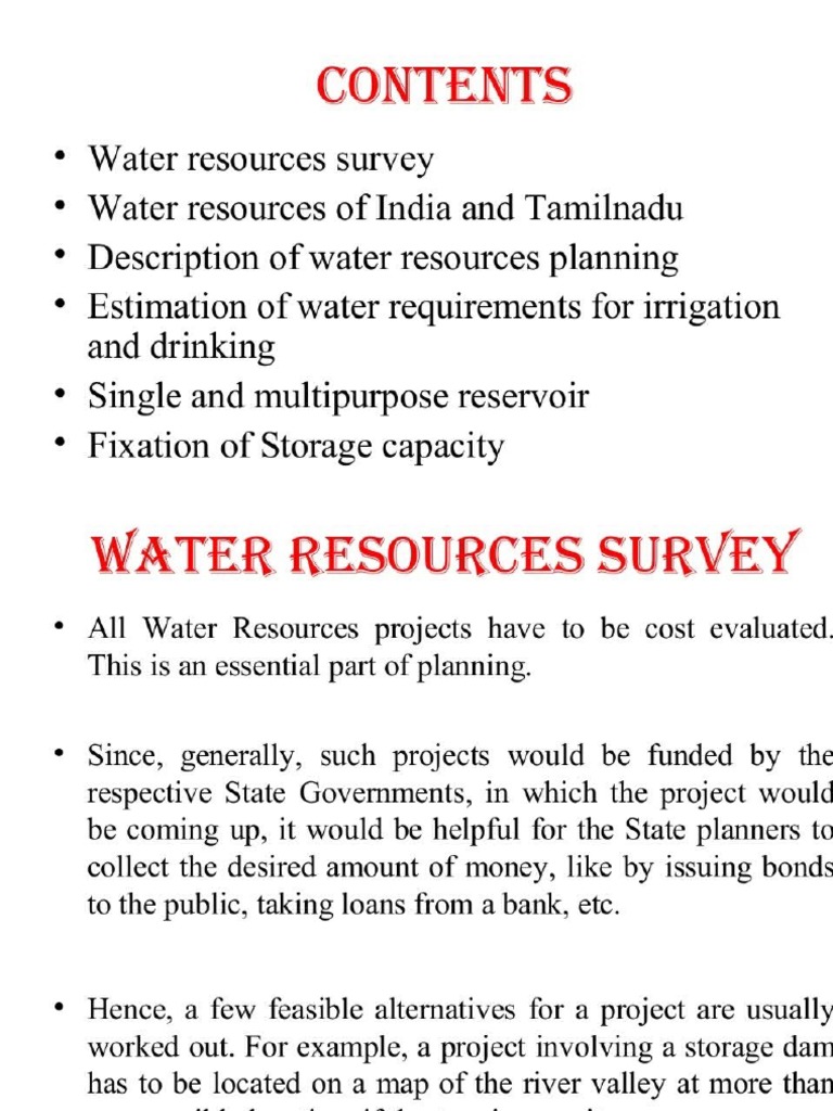 Chapter 3 Water Resources PDF