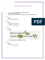 Actividades Del 23 Al 27 Mayo