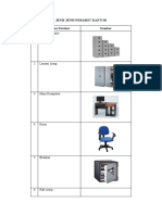 GAMBAR DAN NAMA JENIS PERABOT KANTOR