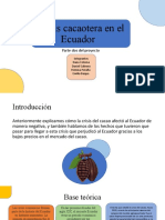 Crisis Cacaotera en El Ecuador