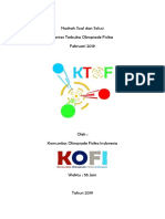 Soal Dan Solusi Ktof Februari 2019 Pra Osk