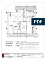 Arquitectura Planta Vivienda 33M2