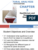 Chapter 3 Equilibrium and Support Reactions