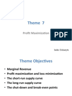 7 - Lecture - Profit - Maximization
