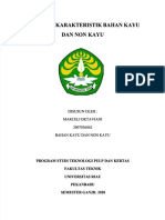 PDF Makalah Karakteristik Bahan Kayu Dan Non Kayu DL