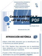 Carga Eléctrica y Ley de Coulomb