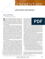 Copia de Parcial 4 - TP 1. Drug Interactions With Warfarin: What Clinicians Need To Know