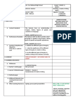 Lesson Plan For Demo Celsa COT 2