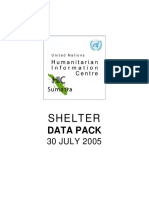 HIC Shelter Data Pack 30 July 2005