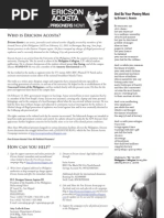 Download Free Ericson Acosta flyer by freeericsonacosta SN59097236 doc pdf