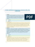 Identificando transgresiones a derechos de niñas, niños y adolescentes