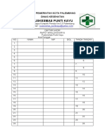 Daftar Hadir