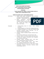 SK Penetapan Ruangan Covid RSU Dewi Sartika 2020