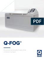 Q-Fog: Enceintes de Brouillard Salin Et de Corrosion Cyclique