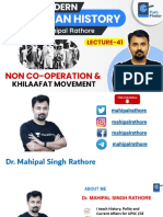 Khilafat Movement and Non-Cooperation Movement
