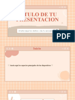 Titulo de Tu Presentacion: Anota Aqu Tus Datos y de Tu Escuela Í