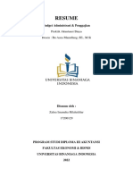 11 - RESUME BUDGET ADMINISTRASI & PENGGAJIAN - Zahra Imanuha H (17200129)