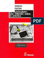 El Curriculum Una Reflexión Sobre La Práctica