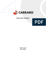 Spare Parts Catalogue: AXLE Rec-Parts REF: 144335