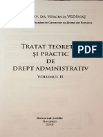 SUPORT de CURS (Tratat Teoretic Si Practic de Drept Administrativ Vol II)