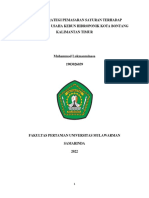 Analisis Strategi Pemasaran Sayuran Terhadap Pengembangan Usaha Kebun Hidroponik Kota Bontang Kalimantan Timur