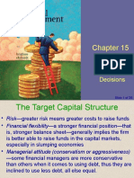 Optimal Capital Structure Analysis