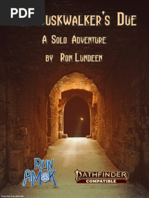 The Duskwalkers Due (PF2e Solo Adventure)