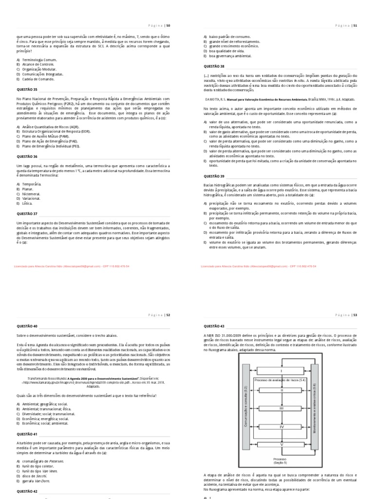 1808 AMB Especifico v1 51 100 | PDF | Metrologia | Erosão