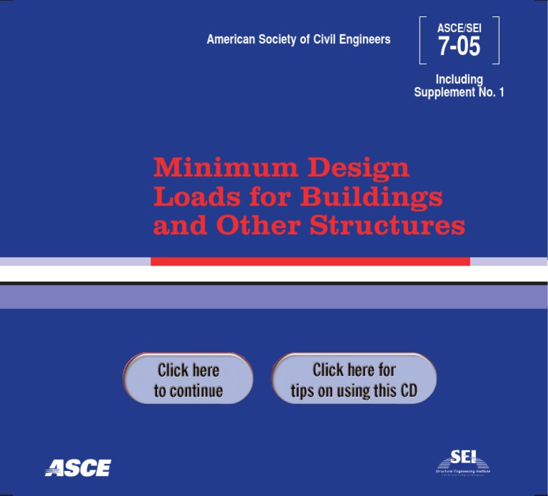 Minimum Design Loads For Buildings and Other Structures: American ...