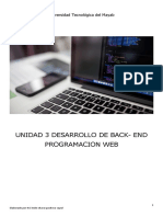 Desarrollo de Back-End con MVC