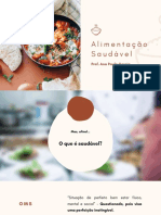 Alimentação Saudável e Guias Alimentares