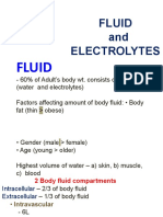 (1) Overview of Fluids and Electrolytes