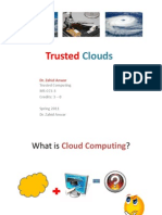 Lecture 9 Trusted Clouds