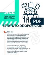 Estatuto Oposición Colombia
