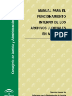 Manual Archivos Judiciales Andalucía