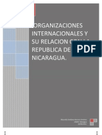 Organismos Internacionales en Nicaragua