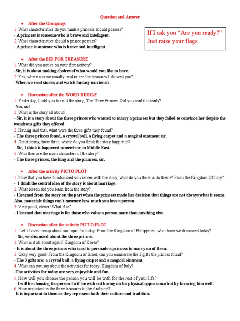 Question and Answer | PDF
