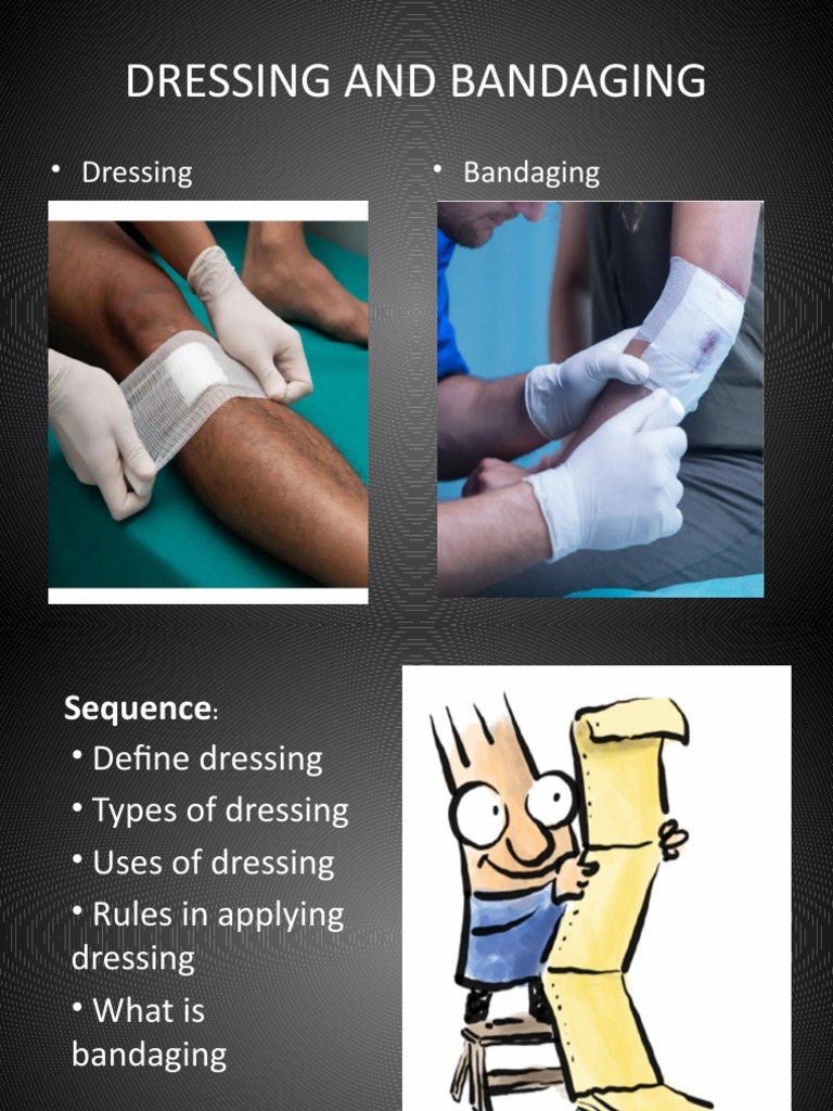 Dressing and Bandaging PDF First Aid